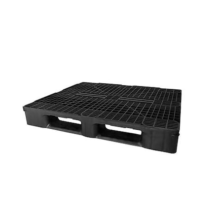 Lar Plastics Llc PLASTIC PALLET, Heavy duty 48"x40" (Euro Size) 3 runners Open Deck HEAVY DUTY US.H3.O